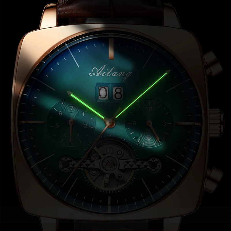 Relógio Masculino Automático Moon Phase